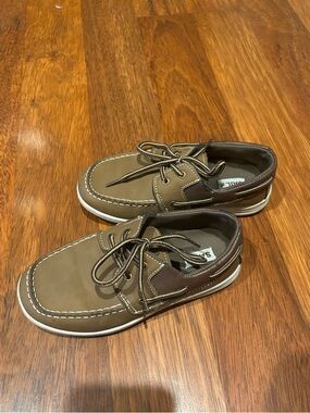 Boys Brown Boat Shoes